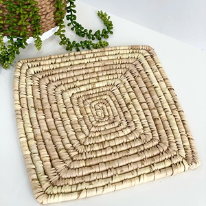 New Products Seagrass Rectangular <b>Placemats</b> for Dining Table Braided Plait Custom Table Decorations for Christmas From Vietnam - Product Image 4