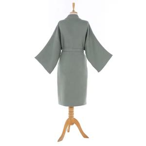 Peignoirs unisexes de haute qualité, couleurs personnalisées, peignoirs thermiques légers, 100% coton jacquard velours éponge, motif imprimé - Product Image 2