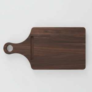 Grande planche à découper en bois naturel, robuste, pour la préparation des légumes, des fruits, de la viande et du pain - Product Image 1