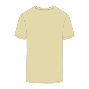 Camiseta Premium para Hombre, 100% Algodón, 230g, Color Beige, Bordada, Cómoda, Informal, Estilo Urbano, Suave y Transpirable - Product Image 5
