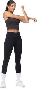 Leggings Deportivos de Yoga para Mujer, Personalizados, de Alta Calidad, Elásticos en Cuatro Direcciones, Spandex/Poliéster, Cintura Elástica, Ropa Deportiva, Disponibles al por Mayor - Product Image 4