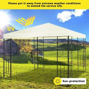 Carpa de Jardín para Patio de 10 x 10 Pies con Gazebo y Pérgola - Product Image 3