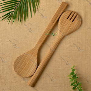 Cuillères en bambou classiques fabriquées à la main pour la cuisine vietnamienne Cadeaux parfaits - Product Image 1