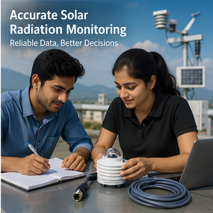 Capteur de rayonnement solaire CMP3 Pyranomètre |   Instrument de mesure de l'irradiation solaire globale de précision, haute précision, mesure de la rayonnement solaire - Product Image 4