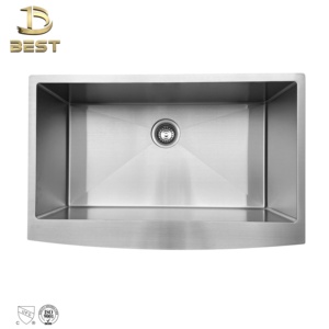 Robinet de cuisine à cuve unique Meiyu American Standard, finition brossée, encastré, rectangulaire, moderne, en acier inoxydable, garantie 5 ans - Product Image 4