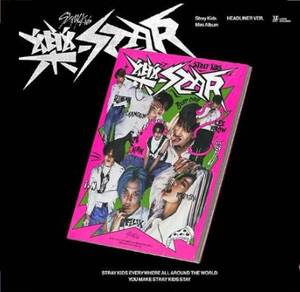 Stray Kids [[Rock-Star] มินิอัลบั้ม (HEADLINER VER) เอ็มพีโอพีพี ดนตรีอิเล็กทรอนิกส์ ป๊อป ซีดี หนังสือ วัสดุกระดาษพลาสติก ภาษาเกาหลี - Product Image 1