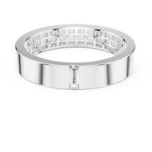 Anillo Unisex de Oro Sólido 10K 14K 18K con Diamantes Cultivados en Laboratorio, Diseño de Rejilla Abierta, Estilo Vintage, Joyería Arquitectónica - Product Image 2