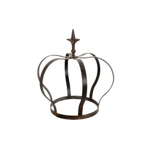 Luxury Metal <b>Christmas</b> Crown Festive Home Decoration for Holiday <b>Wall</b> Door and Fireplace Display Collection - Product Image 6