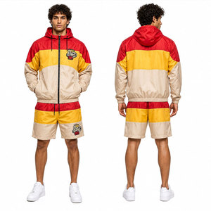Conjunto de Chaqueta y Pantalones Cortos de Nailon para Actividades al Aire Libre, Ropa Deportiva Ligera y de Secado Rápido - Product Image 2
