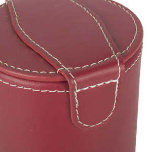 Copa de Dados de Cuero Grabada SALVA LEATHER, Duradera, para Casino, Bar, Entretenimiento Familiar, con 5 Dados - Product Image 5