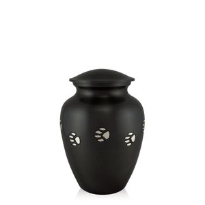 Handcrafted Metal Cremation Urns for Human Ashes Adult Large Funeral Urn Pewter Finish Memorial Keepsake Urn for Burial Home - Product Image 4