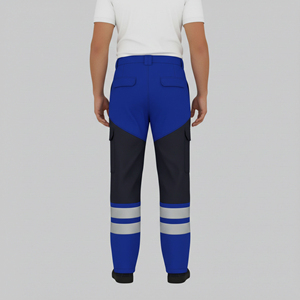 Customized Heavy Duty <b>Workwear</b> Pants Hi Vis <b>Winter</b> Safety Trouser Security Multi Pockets Pants - Product Image 2