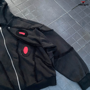 เสื้อฮู้ดดี้สไตล์ใหม่สำหรับฤดูหนาว ออกแบบเองได้ พิมพ์ลายดิจิทัล ย้อมสีพื้น ซักแบบสโตนวอช ผ้าฟลีซคอตตอน 100% เป็นมิตรกับสิ่งแวดล้อม ราคาประหยัด - Product Image 5