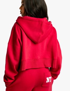 Sweat à capuche noir surdimensionné personnalisé avec logo OEM, en molleton de coton avec passepoil, pour femme, respirant, vêtement de sport écologique, vente en gros - Product Image 3
