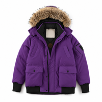 Parkas d'hiver de luxe personnalisées 2026 New Hot Moose Jackets pour hommes et femmes, imperméables, respirantes, à capuche, épaisses, vêtements d'hiver