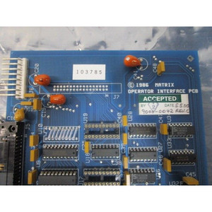 แผงวงจร PCB อินเทอร์เฟซผู้ควบคุม Matrix 1010-0042 REV - อุปกรณ์และอะไหล่เซมิคอนดักเตอร์ระดับโลกที่เชื่อถือได้ - Product Image 1