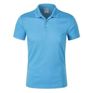 Camiseta Polo de Color Sólido para Hombre de Buena Calidad, Camiseta Polo Cómoda en Diferentes Estilos. cómodo y ajustable. - Product Image 1
