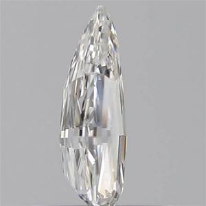 เพชรเม็ดเดี่ยวทรงหยดน้ำขนาด 2.02 กะรัต VS1 เจียระไนแบบ Step Pear Cut เพชรเลี้ยงในห้องปฏิบัติการ สำหรับแหวนหมั้น ของขวัญ หรือใช้ทำเครื่องประดับ - Product Image 1