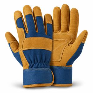 Guantes Utilitarios de Cuero con Diseño Flexible, Agarre Antideslizante y Uso Cómodo para Tareas Generales - Product Image 5