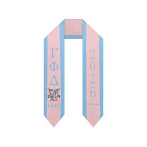 Écharpe tricotée de l'Université Gamma Phi Delta Sorority Inc - Product Image 1