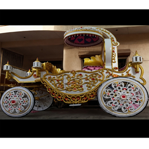Fabricante Exclusivo de Carruajes/Buggies de Caballos, Carruaje de Caballos Maharaja para Bodas Reales, Carruaje de Caballos Tradicional para Bodas en EE. UU. - Product Image 1