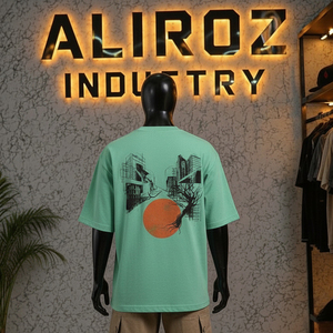 Wholesale Low MOQ Oversized Men's T-<b>Shirts</b> <b>100</b>% Cotton Comfortable Hot Selling Fashionable Street Casual Style - Product Image 6