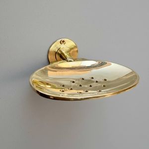 Heavy Quality Brass Soap Rack <b>Bathroom</b> Wall Mounted Decorative Soap <b>Basket</b> for Modern Interior <b>Bathrooms</b> for Home Hotel - Product Image 3