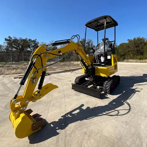 Excavadora Amarilla Usada de 3 Toneladas de Grado Profesional con Controles Hidráulicos de Precisión y Cabina de Seguridad Cerrada para Trabajos en Sitio - Product Image 1