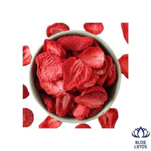 Disponible : Fraises lyophilisées durables en tranches entières – Snack de fruits le plus vendu – Prix usine - Product Image 1