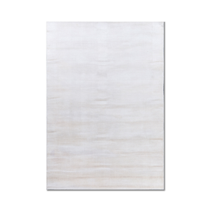 Alfombra Rectangular Beige de Viscosa Tejida a Mano, Alfombra de Lujo Hecha a Mano para Decoración del Hogar - Product Image 4