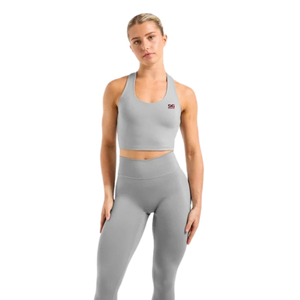 Haut court décontracté sans manches ajusté pour femme, style halter, idéal pour l'été – Vêtements personnalisés en gros OEM ODM - Product Image 1