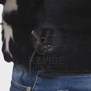 Nouvelle Arrivée Veste en Cuir Décontractée Personnalisable pour Homme Hiver Haute Qualité Élégante Écologique Respirante Légère - Product Image 6