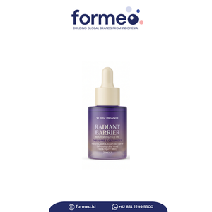 Huile pour le visage et le cou en marque privée OEM/ODM avec vitamine C et acide hyaluronique pour une peau éclatante, réduction des taches brunes, hydratant anti-âge - Product Image 1