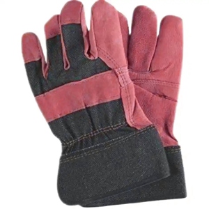 ถุงมือหนังวัวเกรดพรีเมียมเสริมความแข็งแรง ป้องกันการเสียดสี ทนความร้อน สำหรับงานหนัก ถุงมือช่างชาวแคนาดา - Product Image 2