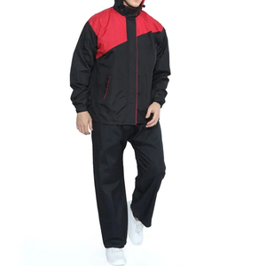 Custom Mens Nylon Tracksuit <b>Zip</b> <b>up</b> <b>Jacket</b> Sweat Suit Joggers Set Embroidered Logo Casual Sportswear Windbreaker Suit Set for Men - Product Image 4