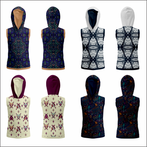 Sweat à capuche d'échauffement léger sans manches pour l'été, vêtements d'entraînement personnalisés pour les équipes et clubs de baseball, 100% polyester - Product Image 5