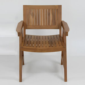 Banco de Jardín Moderno Hecho de Madera de Teca de Alta Calidad, Duradero, Resistente y Ecológico, Apto para Cocina y Villa - Product Image 1