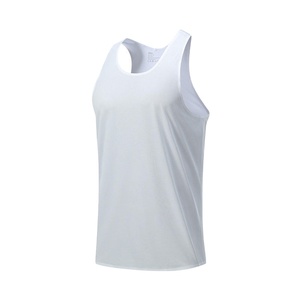 Custom Logo <b>Men</b>’s Athletic Tank Top Quick Dry Gym <b>Singlet</b> for Fitness Training <b>Men</b>’s Casual Summer Sleeveless Vest Streetwear - Product Image 1