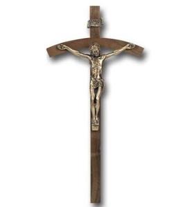 Aluminium Made Gold Bishop's Blessing Crucifix For Catholic Church Religious Prayer Use Christmas Home Decorative Crucifix Altar - Product Image 3