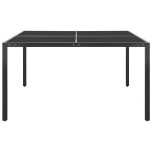 Juego de comedor de patio de acero de 9 piezas para uso en el jardín - Product Image 4