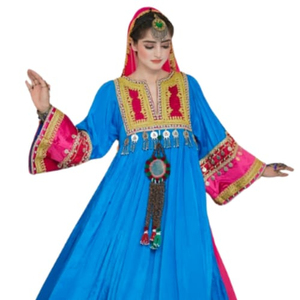 Ropa Afgana de Alta Calidad, Ropa Étnica Cultural, Hermosos Vestidos Afganos Kuchi Hechos a Mano, Vestido Afgano Kuchi para Mujer - Product Image 3