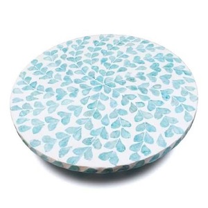 Plateau rotatif à double niveau pour épices ILAHI, style vintage, peinture laquée, anti-poussière et étanche, couleur magnifique - Product Image 2
