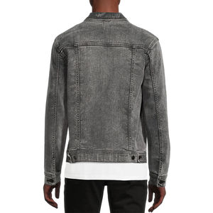 Nouvelle veste en jean élégante pour homme, en coton de qualité supérieure, style décontracté, personnalisable, vente en gros et vêtement d'extérieur en denim - Product Image 6