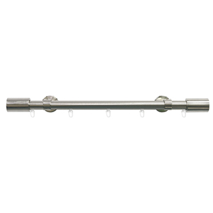 Système de rail de rideau en aluminium robuste de 25 mm et 28 mm, directement de l'usine, accessoires de rail de rideau en métal, vente en gros - Product Image 3