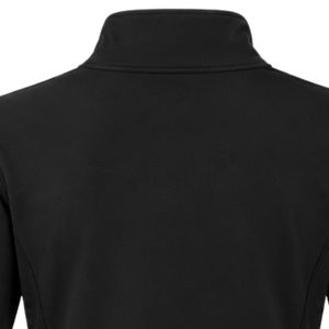 Jack and Jill Women <b>Black</b> Quarter Zip Pullover <b>Long</b> Sleeve Stand Collar Lightweight Performance Casual Activewear <b>Top</b> - Product Image 4