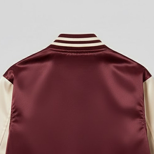 Chaquetas Varsity de Satén para Hombre de Buena Calidad en Venta al por Mayor, Nueva Llegada, Chaquetas Varsity de Satén de Manga Larga a la Moda - Product Image 4