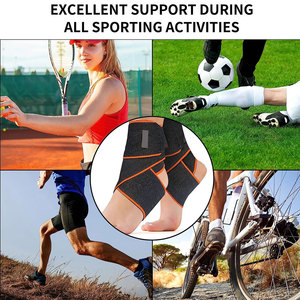 Soft Breathable Neoprene <b>Ankle</b> <b>Support</b> Strap with Protection for Daily Use Flexible and Comfortable - Product Image 5