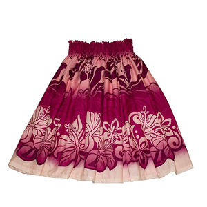 Vestido Casual de Playa para Mujer, Cintura Natural, Bordado Hawaiano, Estampado Tropical Aloha, 100% Algodón, Ligero, para Otoño - Product Image 4