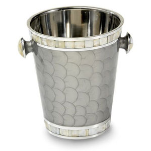 Enfriador de vino con forma de cabeza de ciervo de aluminio plateado, cubitera para champán, enfriador de bebidas para el hogar, bar o restaurante, en oferta. - Product Image 2