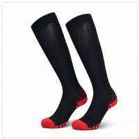 Chaussettes de sport professionnelles Elite pour hommes, respirantes, en maille tricotée, avec semelle en tissu éponge, antidérapantes, absorbant la transpiration, antibactériennes